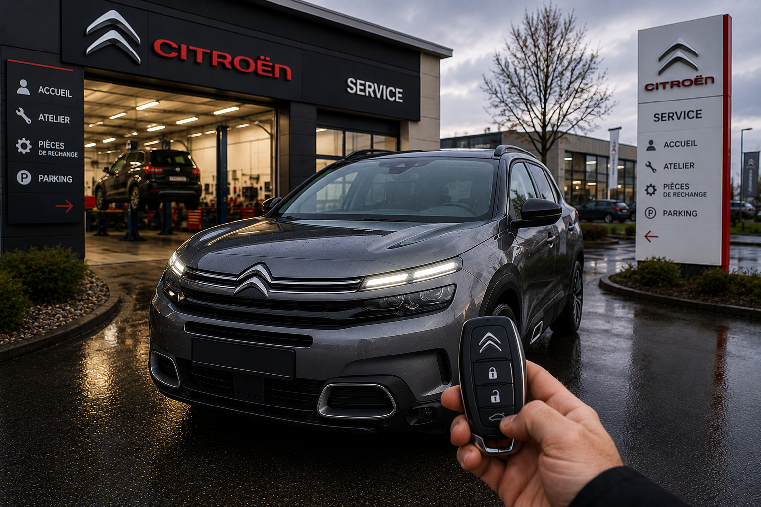 Автомобилен ключ Citroën