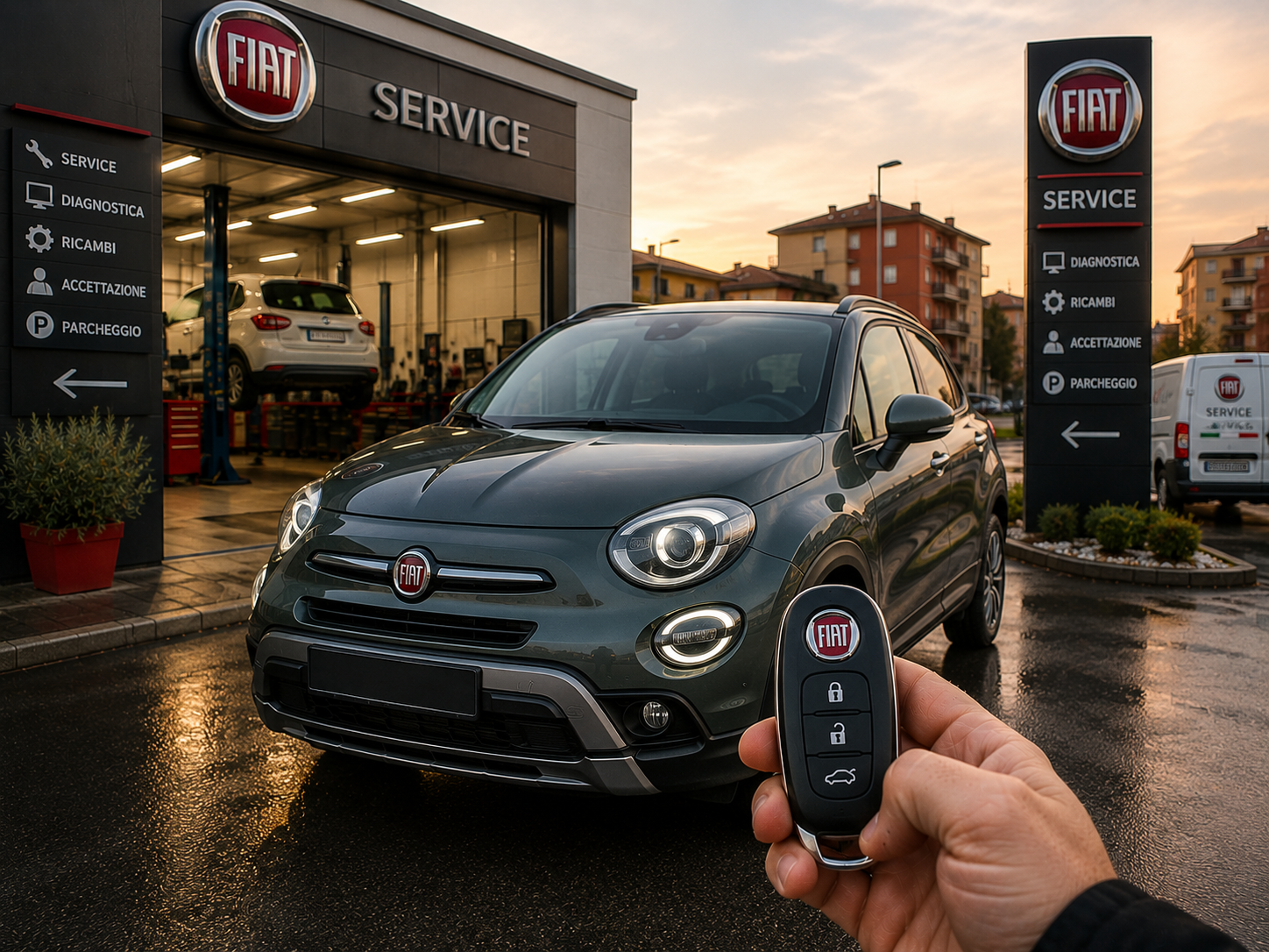 Автомобилен ключ Fiat