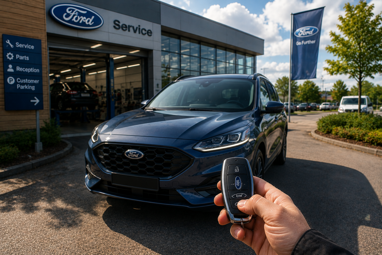 Автомобилен ключ Ford