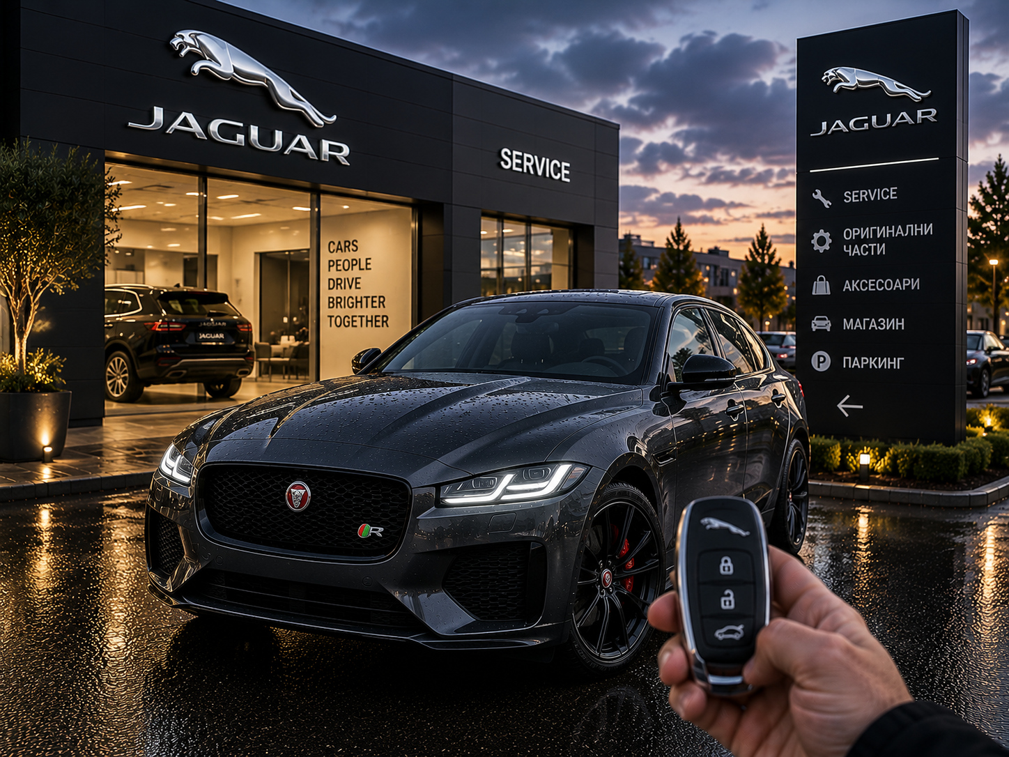 Автомобилен ключ Jaguar