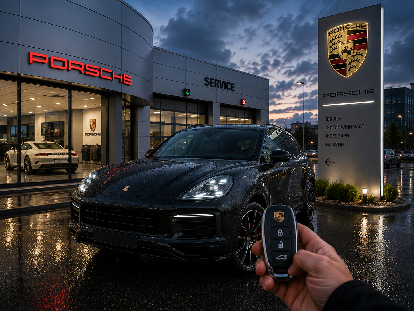 Автомобилен ключ Porsche
