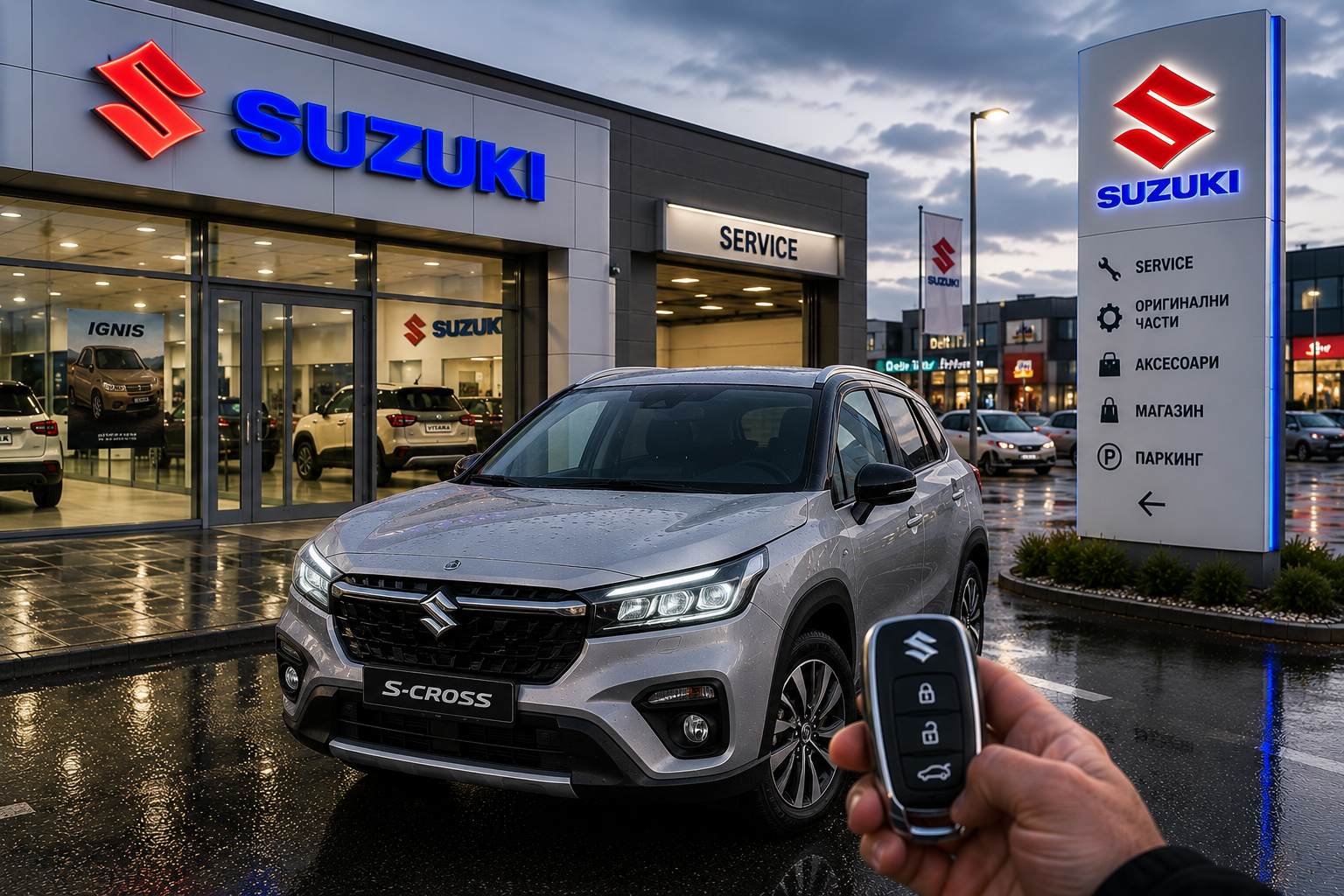 Автомобилен ключ Suzuki